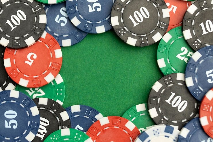 Three Card Poker hand ranking display on winstar login live table